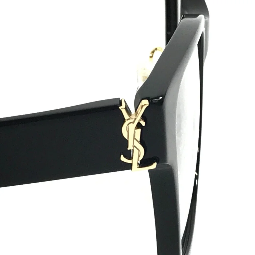 Saint Laurent Eyeglasses Frames SL M158/F 001 Shiny Black Cat Eye 54-19-145